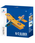 Retro Biplane RC Plane For Kids And Adults With Two Point Four GHz Remote Control Auto Balance Gyro box packaging