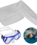 Clear Dive Mask Case And Snorkel Gear Storage Box Durable PP Plastic Dustproof Protective Container with dive mask and swimmer