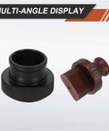Hydraulic Hole Punch Die Set For Electric Punching Machine MHP-20 JP-20, Oval 8.5x20mm, 40Cr/81Cr Steel Die Kit, burgundy and black.