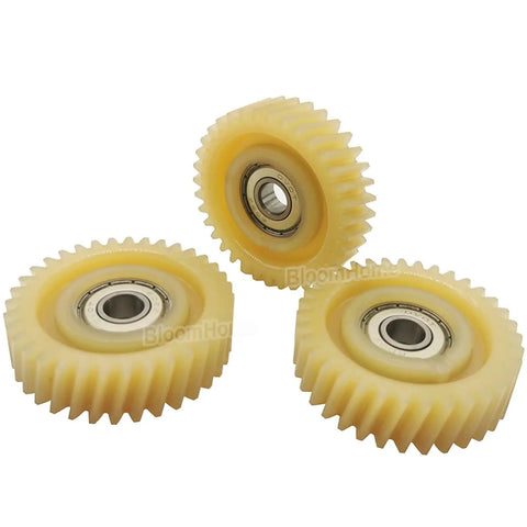 Three One Piece 47.3x13mm 35T E Bike Wheel Hub Motor Planetary Nylon Gears With Bearing for motor electric vehicle