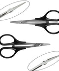 RC Body Trim Kit With Reamer Hole Puncher And Curved And Straight Scissors For Lexan Shells Dope Durable Steel Universal Tools Set