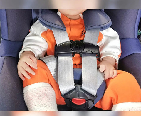 Hella Secure Child Car Seat Chest Harness Clip Adjustable Stroller Belt Buckle Lock Dad Approved Safety Guard Kid Ready Protection Travel Essential For Little Ones