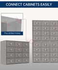 Heavy Duty 12 Drawer Metal Parts Cabinet For Workshop Garage And Office With Corrosion Resistant Galvannealed Steel Powder Coated Finish 12 Fully Enclosed Drawers No Assembly Required Modular And Stackable Design Durable Hardware Organizer