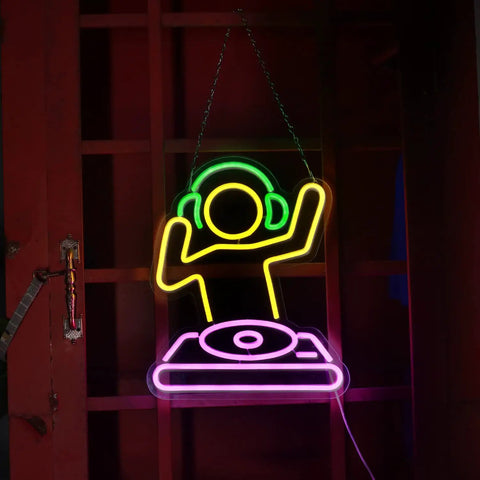 Neon Sign For Bar And Man Cave USB Powered Dimmable LED Neon Light Wall Decor Cute Anime Style Neon Sign For Bar Party