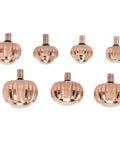 Rose Gold Watch Crown Replacement Kit Long Lightweight Portable Repair Tools Set 7 Pieces Alloy Diversified Sizes