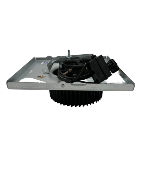 Side view of 80 CFM Upgraded Plug In Bath Vent Motor Replacement For 8 X 8 In Housing, Quiet 2.5 Sones, Replaces OEM S97015162