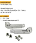 Drift Angle Adapter Kit for BMW E36 M3 Aluminum Power Tuning Drift Lock to Boost Front Wheel Turn Angle 25 to 30 Percent Easy Bolt On Install