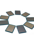 Circle of Mini Solderable Breadboard Kit 9 Pcs Universal Double Sided PCB Shield for Prototyping and Testing Gold Plated Holes