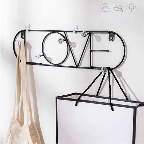 Real Deal Gold Wall Mounted Coat Rack Featuring Heavy Duty Smooth Metal Hooks Bathroom Closet Must Have Organizer For Keys Scarves Hats Handbags Crisp Style Zero Stress Design with decorative hooks.