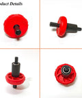 Red Jump Start Drill Bit Adapter For Electric Engine Ignition Bypass Pull Cord Plug Button Jump Start System