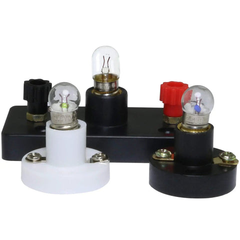 Ten Pack E10 Mini Light Bulbs 3.8V 0.3A Warm Yellow Incandescent Bulbs For Flashlights Tools And DIY Projects With Tungsten Filament Durable Glass Construction Ideal Indicator Lamps, assorted bases