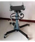 Transmission Jack Lift 0.5 Ton Adjustable Hydraulic Jack With Foot Pedal And 360 Degree Swivel Wheel Garage Hoist, front view