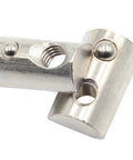 M6 T Slot Nuts For 3030 Aluminum Extrusion 8mm Slot Roll In Spring Ball Loaded Elastic Nuts Carbon Steel Nickel Plated