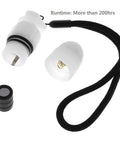 White LED diving beacon components from 2 Pack Underwater Strobe Signal Lights for Night Dives, LED Diving Beacon Beams set