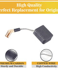 20 Pack Replacement Carbon Brushes N257540 Heavy Duty Motor Commutator Set with copper wire for DeWalt Angle Grinder.