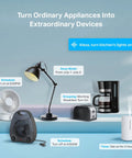 Smart Plug Mini 15A 4-Pack For Home Automation With Alexa, Google Home, UL certified smart devices controlling appliances