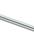Latitude II 24 Inch Bathroom Grab Bar Chrome Finish, Premium Stainless Steel Bath Safety Bar for seniors and helpers, installed view.