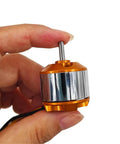 Close-up of Planetary Gear Motor Kit For RC Aircraft And Drones With Brushless Motor and 30A ESC