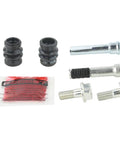 Front Caliper Slide Pin Kit Compatible With OEM 26231-FE000, including bolts and rubber boots