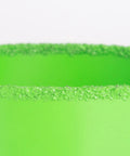 Close-up of Four And A Quarter Inch Carbide Hole Saw with Arbor for Recessed Lights, green grit edge visible