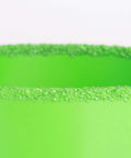 HLOFIZI carbide hole saw for 6-1/8-inch recessed lights, lime-green edge close-up