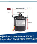 Heavy Duty Synchronous Motor With A Rock Solid Permanent Magnet Rotor And 8MM Flat Shafts Built For Industrial Electric Lifting, displays design features.