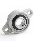 4 Piece Zinc Alloy Pillow Block Bearing KFL001 12mm Bore Flange High Speed Low Noise Durable Energy Saving Wear Resistant Anti Rust Sealing Protects Dust Smooth Rotation Long Service Life Rock Solid Big Time Reliability For Tough Industrial Jobs single flange bearing