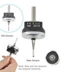 DIY CNC Touch Probe For XYZ Axis 3D Digitizing Edge Finder With 6 mm Shank And 2.0 mm Tungsten Ball Tip, new and old versions.