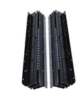 Premium Full Extension Drawer Slides With Three Section Staircase Track For Cabinet Max Out Your Space, heavy duty metal slides.