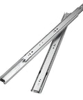 Two Pack 18 Inch Drawer Slides Full Extension Cabinet Rails, Smooth Glide Cabinet Hardware For Easy Drawer Access