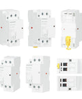 Built Like A Tank 63A AC Contactor With 2 Pole 2NO Layout And 120V Coil DIN Rail Mount Magnetic Switch for EV Chargers.