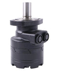 Heavy Duty Hydraulic Motor Replacement Compatible With White Drive 505 Series Bulletproof Industrial Gearbox Assembly close-up view with metal shaft.