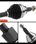 CV Axle Shaft Assembly For Ram 1500 2012-2020 4WD Front Left Or Right, 1500 Classic 2019-2020 4x4, Replace 68028398AA RL028398AA