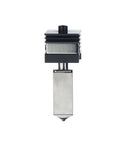 Front view of H2 P2 Compatible Complete Hotend Assembly With Solid Diamond Tip 3D Printer Nozzle For Precise Prints, 0.4mm