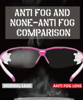 Ultra Lightweight Anti Fog Wrap Around Safety Glasses With Clear Lenses U6 ANSI Z87.1 Scratch Resistant Soft Touch comparison