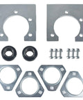 Beefy 1 Inch Live Axle Bearing Kit With 3 Hole Flange Hangers For Go Karts Mini Bikes Off Road Trikes Drift Ready DIY Upgrade