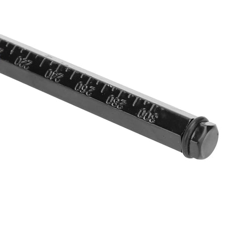 Adjustable Hole Cutter Saw Kit With Alloy Steel Beam And Scale Marks, Includes Hex Wrench For Precise 30 To 300mm Cuts In Wood Or Metal, Atotal Must Have Tool For Pros close-up alloy steel beam scale marks
