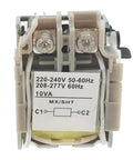 Shunt Trip Accessory For PowerPacT H J L Circuit Breaker Systems, 208V To 277V Operation, MX 220-240V Coil, gray white yellow