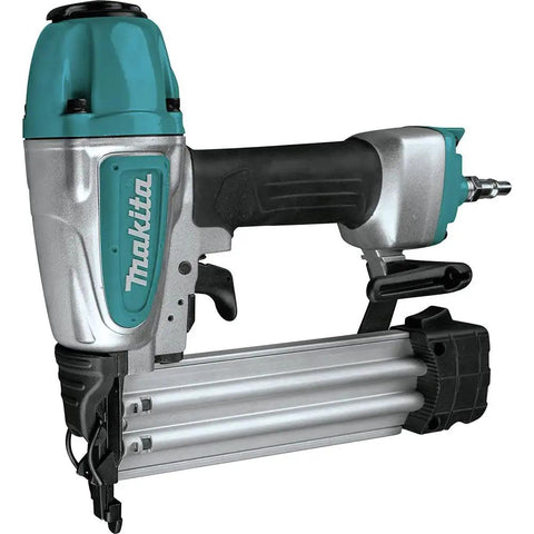 Lightweight 18 Gauge Brad Nailer, Drives 5 Eighths To 2 Inches, 2.9 Lbs Aluminum Body, Narrow Nose For Tight Spots, Pro Grade Build