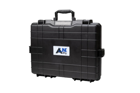 Real Deal Reverse Dial Indicator Shaft Alignment Kit Covers One To Ten Inch Shafts compact black case for storage and transport.