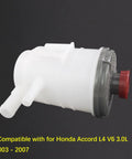 3.0L Power Steering Pump Reservoir Direct Fit For 2003 To 2007 Honda Accord V6 With Pipe Hose Clamp Replace 53701SDAA01 603 948
