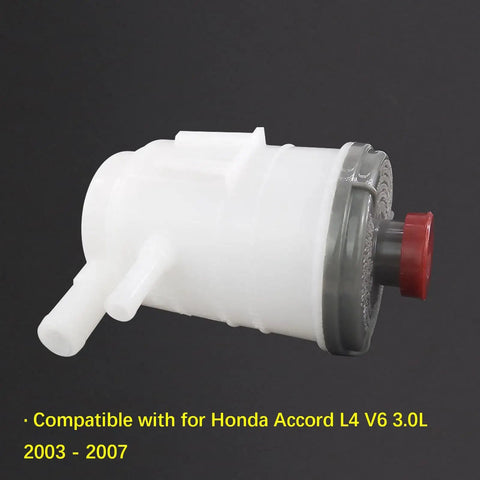 3.0L Power Steering Pump Reservoir Direct Fit For 2003 To 2007 Honda Accord V6 With Pipe Hose Clamp Replace 53701SDAA01 603 948