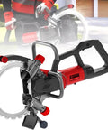 Heavy Duty Workhorse Electric Wall Groove Cutting Machine 270mm Circular Concrete Saw, close-up of blade and ergonomic grip for precise cuts.