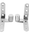 Durable Stainless Steel Heavy Duty Pivot Hinges For Hidden Doors With Concealed Design For Secret Bookcase Doors And Automatic Rebound Mechanism