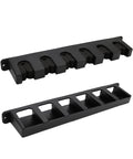 Vertical Fishing Rod Holder Rack for Garage Wall and Ceiling Mount Black 1 Pair Durable Fishing Pole Holders