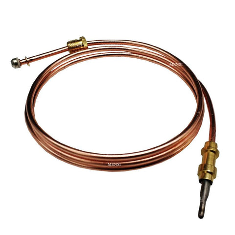 MENSI 39.5-inch copper gas heater thermocouple with brass fittings, replacement for Desa LP vent-free wall heater