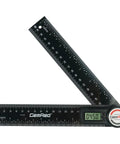 Knockout Digital Protractor And Angle Finder Ruler Dropping Dead On Inside Outside Measurements On A Backlit Display Built Hard For Trade Carpentry And Weekend Builds That Want Zero Headache Precision, 7 inch ruler with digital readout.