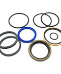 Hydraulic Boom Cylinder Seal Kit For Kubota LA350-482 LB400-452 Series, various rubber and metal seals, durable construction