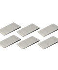 Six Pack Of Steel Flange Wedges With Beveled Right Angle Shims For Welding Machines And Lathes, Triangle Metal Spreading Wedges