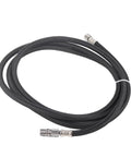 Heavy Duty Nylon Airbrush Hose Point 1 8 Meters Long Universal One Eighth Interface For Compressor Hookup Ensuring A Tight Leak Free Fit For Artists Who Want Smooth Airflow On Every Project Plus Hassle Free Install And Sick Quality. black nylon airbrush hose, 1.8 m, 1/8-inch metal fittings